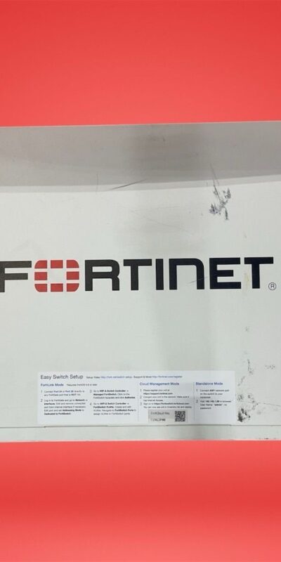 Fortinet FortiSwitch 124E FS-124E 24-Port Gigabit Managed Ethernet Switch