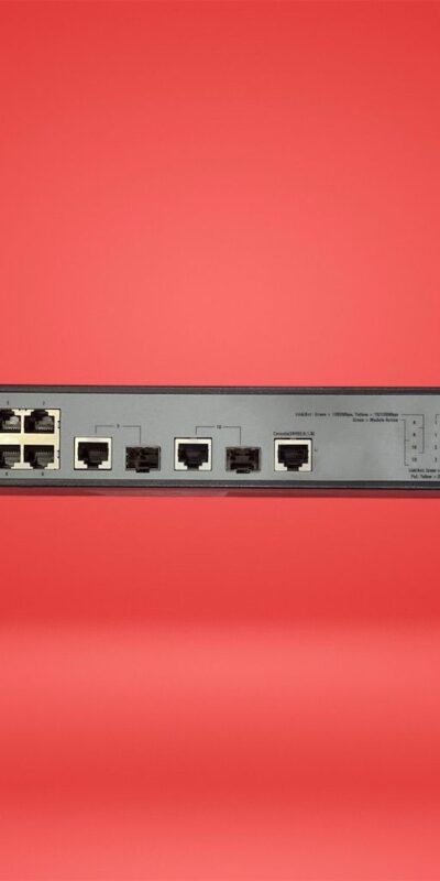 HP 1910-8G-PoE+ JG350A 8-Port Gigabit PoE+ Managed Rackmount Switch