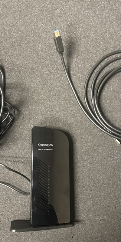 Kensington SD4100v Docking Station USB 3.0 Dual 4K Dock