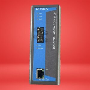 Moxa IMC-101-M-ST-T V2.3 Industrial 100Mbps ST Ethernet Fiber Converter