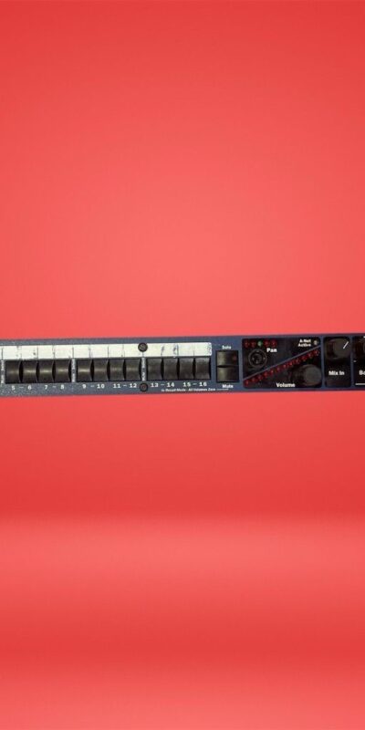 Aviom A-16R 16-Channel Rack-Mount Personal Monitor Mixer System A-Net