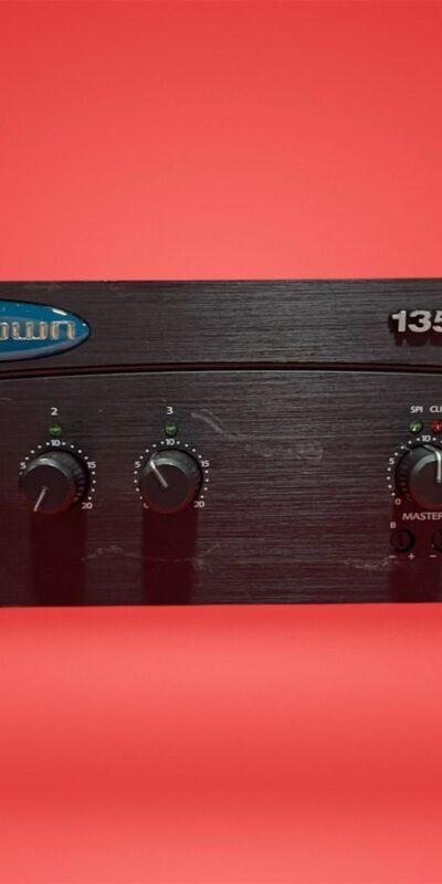 Crown 135MA 3-Input 35W Analog Mixer/Amplifier