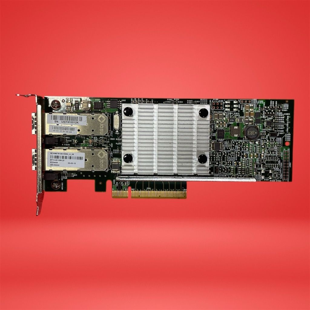 HP 530SFP+ 10Gb 2-Port PCIe Network Adapter Low-Profile 656594-001