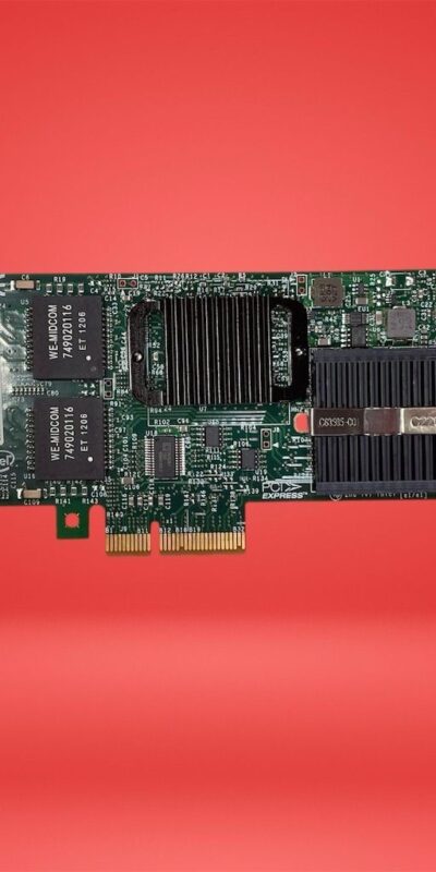 Dell Quad-Port 1GbE PCIe x4 RJ-45 Gigabit NIC Network Adapter Card