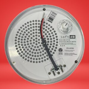 SoftDB SMS-STR-W 8W Hanging Ceiling Sound-Masking Ceiling Speakers 2-Pack