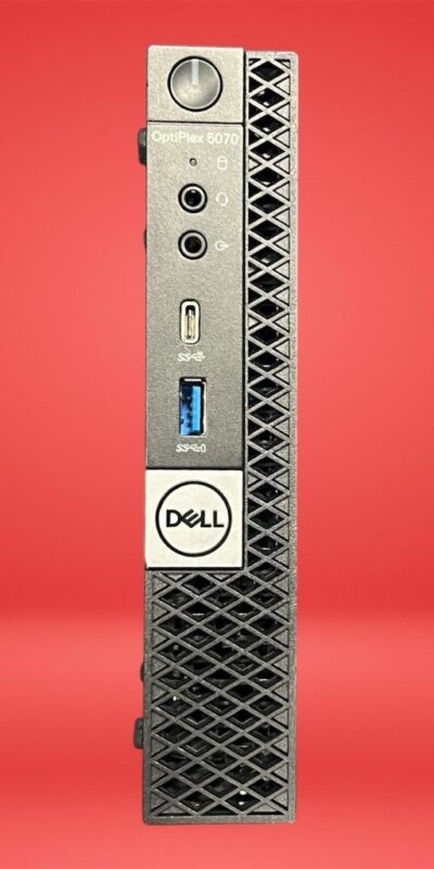 Dell OptiPlex 5070 MFF Intel Core i7-9700T 16GB RAM 256GB NVMe + 500GB HDD W11P