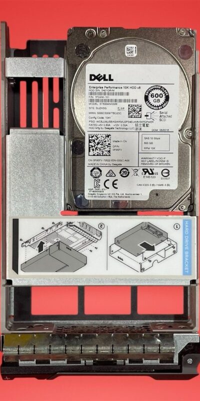 Dell 600GB 10K RPM 12Gbps SAS 2.5" HDD 0R95FV PowerEdge Server Drive