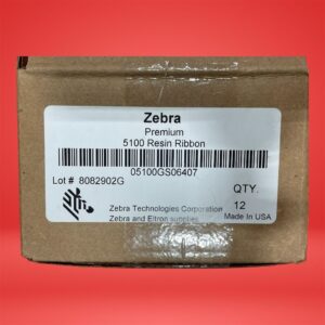 Lot 14 Zebra 5100 Resin Thermal Transfer Ribbons 64mm x74m 2.52"x2913" New