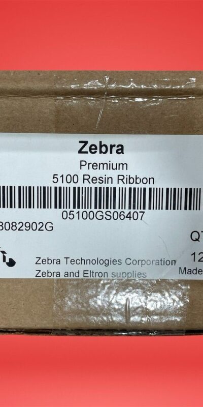 Lot 14 Zebra 5100 Resin Thermal Transfer Ribbons 64mm x74m 2.52"x2913" New