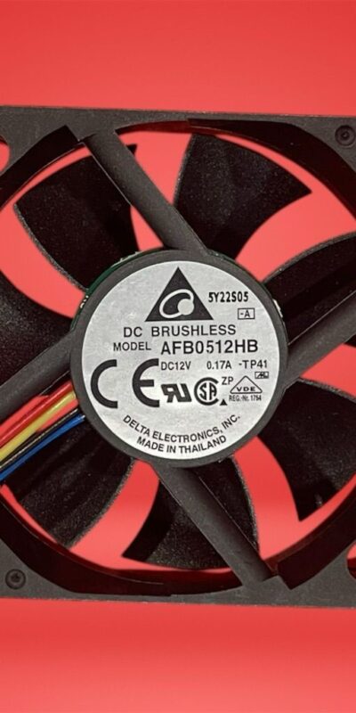 Lot of 5 Delta AFB0512HB 50mm 12V 2-Pin Brushless Cooling Fans PC/3D Printer
