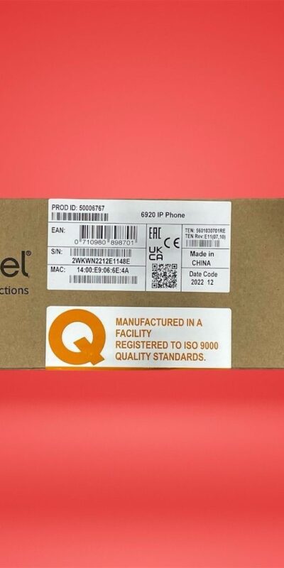 Mitel 6920 Gigabit IP Phone PoE HD Voice Backlit Display VoIP Business Handset