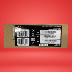 Cisco SPA112 2-Port VoIP ATA Phone Adapter SIP Fax Gateway RJ45 Ethernet