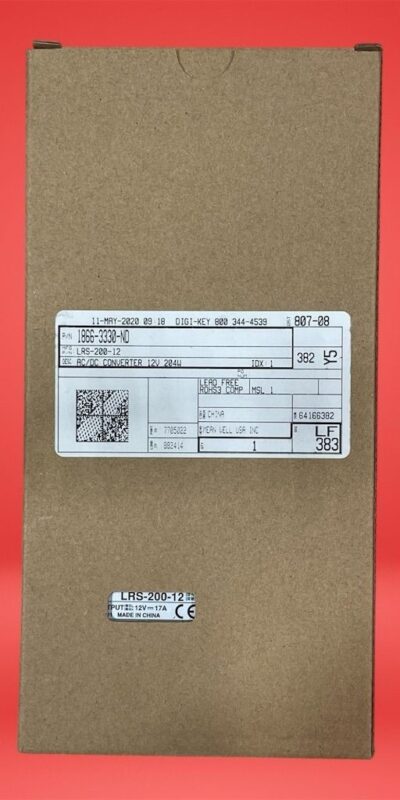 Mean Well LRS-200-12 200W 12V DC Switching Power Supply Single Output PSU