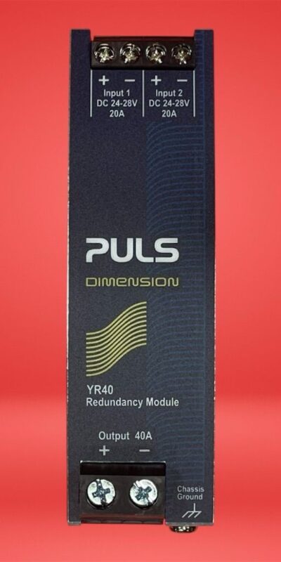 PULS YR40.241 24V 40A Dual Redundancy Module DIN Rail Power Isolator