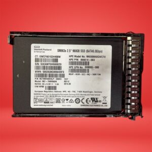 HPE 960GB 2.5in SATA 6G SSD 866614-003 Enterprise SFF Drive