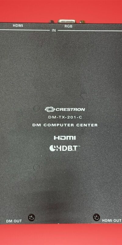 Crestron DM-TX-201-C HDMI HDBaseT Transmitter DigitalMedia Room Controller