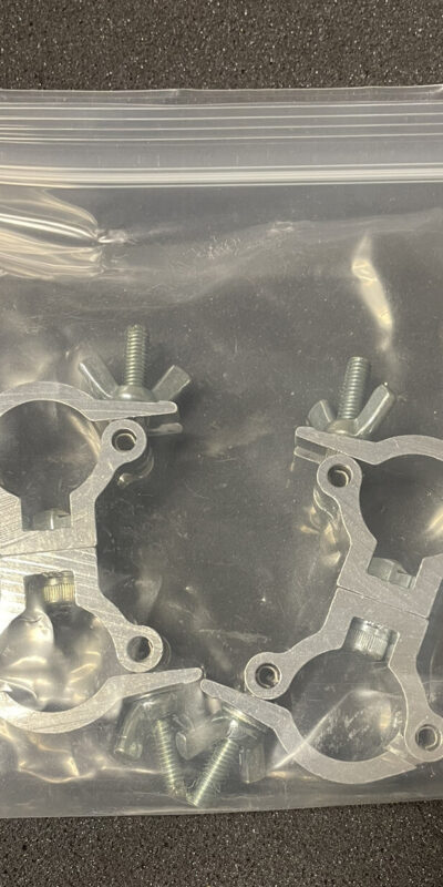 Lot 2 Doughty Swivel Truss Couplers SWL 100kg 48-51mm Stage Clamp