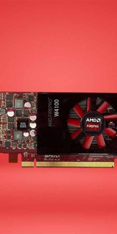 AMD FirePro W4100 2GB GDDR5 PCIe x16 Low Profile 4x Mini DP Workstation GPU