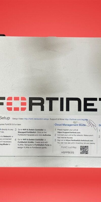 Fortinet FortiSwitch 108E 8-Port Gigabit Managed Network Switch