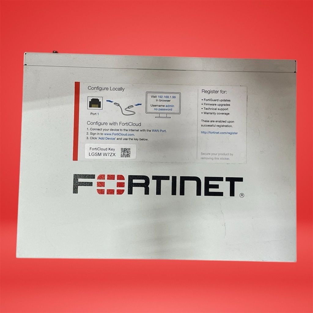 Fortinet FortiGate 61E Security Firewall Appliance