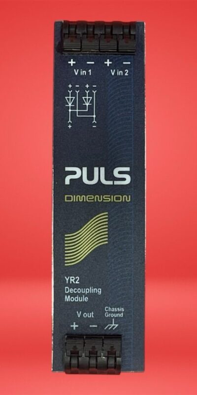 PULS YR2.DIODE 24V 20A DIN Rail Redundancy Decoupling Module