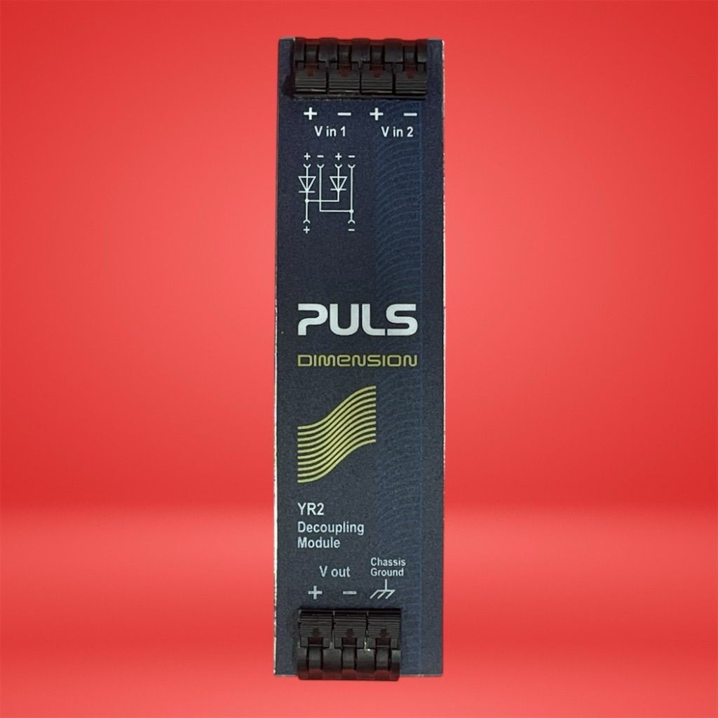 PULS YR2.DIODE 24V 20A DIN Rail Redundancy Decoupling Module