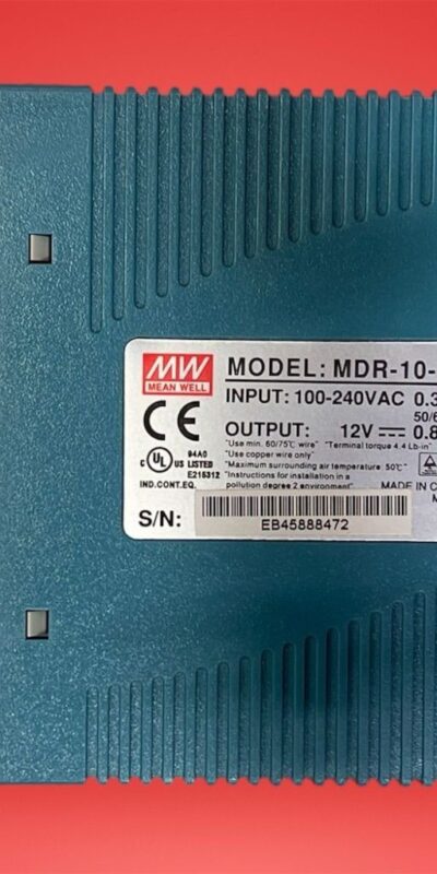 Mean Well MDR-10-12 12V 10W Slim DIN Rail AC/DC SMPS Power Supply