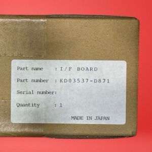 Fujitsu KD03537-D871 Interface Board PCB for F9860 Dot Matrix Printer