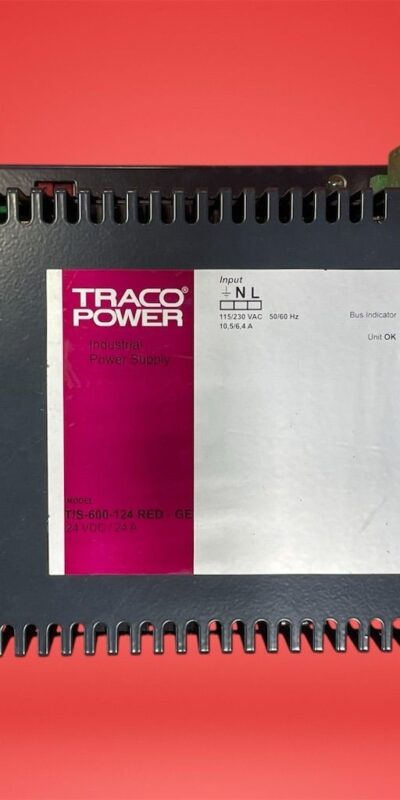 TRACO POWER TIS-600-124 600W 24VDC AC-DC Industrial Switching Power Supply