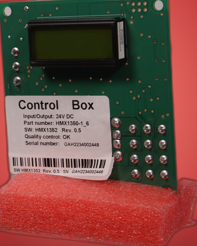 HMX1350-1 Control Box PCB Board 24V DC HMX1352 Rev 0.5 LCD Display