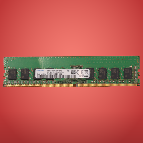Lot of 7 Samsung 8GB 1Rx8 PC4-2133P DDR4 Desktop UDIMM RAM M378A1K43BB1