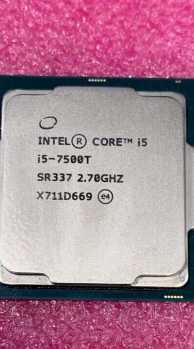 Intel Core i5-7500T SR337 2.70GHz Quad-Core LGA1151 CPU Processor