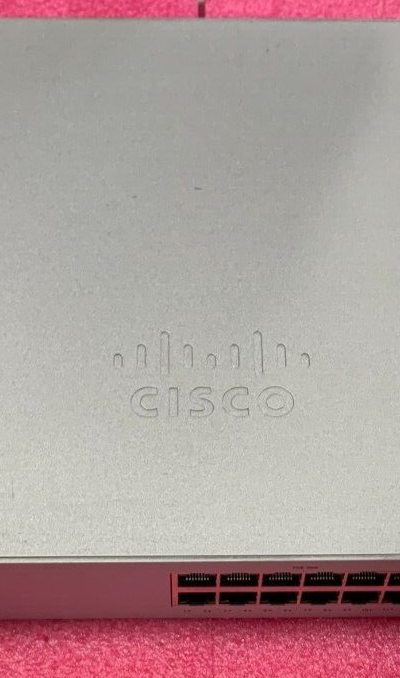 Cisco Meraki MS120-24P 24-Port PoE+ Gigabit Layer-2 Switch 4 SFP â€“ Unclaimed
