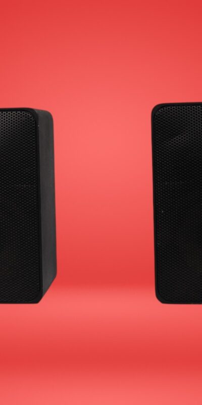 Pair Realistic Minimus 7 Speakers Cat No 40-2030 Black 8 Ohms 40W