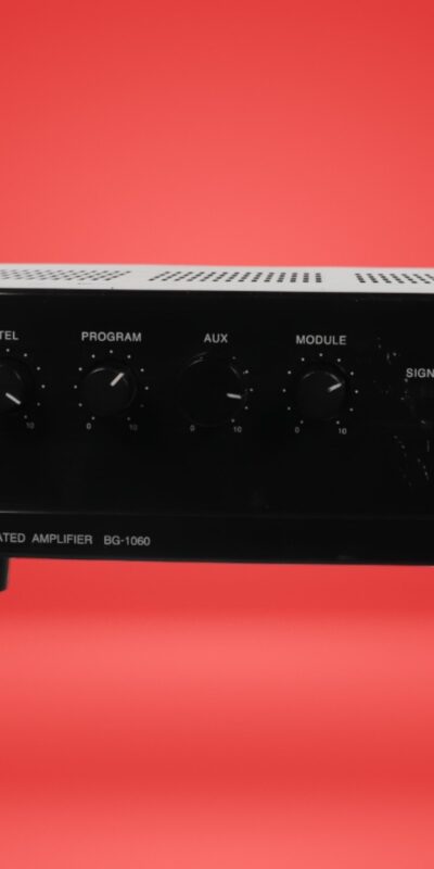 TOA Integrated Amplifier BG-1060, 60 Watts