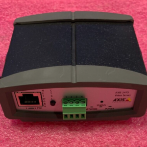 AXIS 247S 1-CH PoE Video Encoder Server 0272-001 w/ Mount Brackets