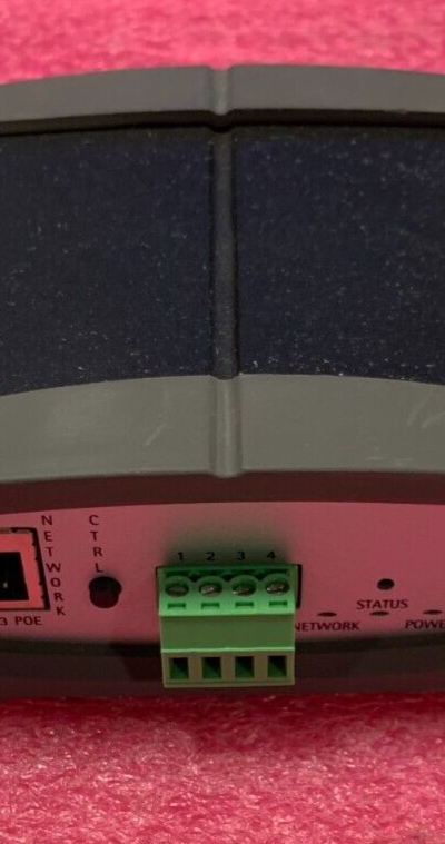 AXIS 247S 1-CH PoE Video Encoder Server 0272-001 w/ Mount Brackets