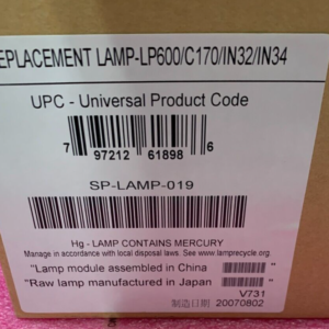 InFocus SP-LAMP-019 200W OEM Projector Lamp Bulb LP600 C170 IN32 IN34