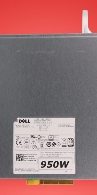 DELL PRECISION T5820 T7820 950W POWER SUPPLY CXV28 WGCH4 V7594 AC950EF-00