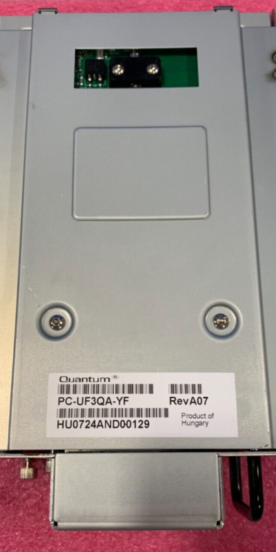 Quantum Ultrium LTO-3 Tape Drive Module PC-UF3QA-YF 400/800GB Tested