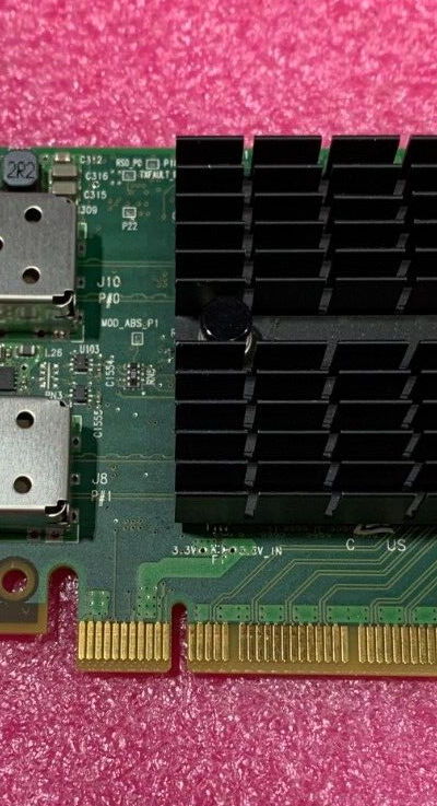 DELL 0YHTD6 CONNECTX-3 2-PORT 10GB SFP+ PCIE NETWORK ADAPTER CX322A LP