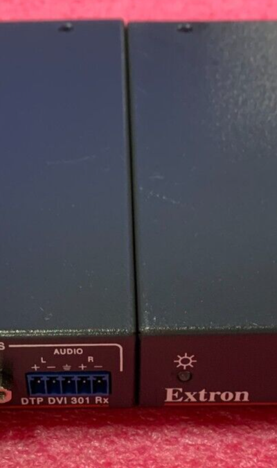 Extron DTP DVI 301 Rx Receiver Lot of 2 | HDBaseT Extender No PSU