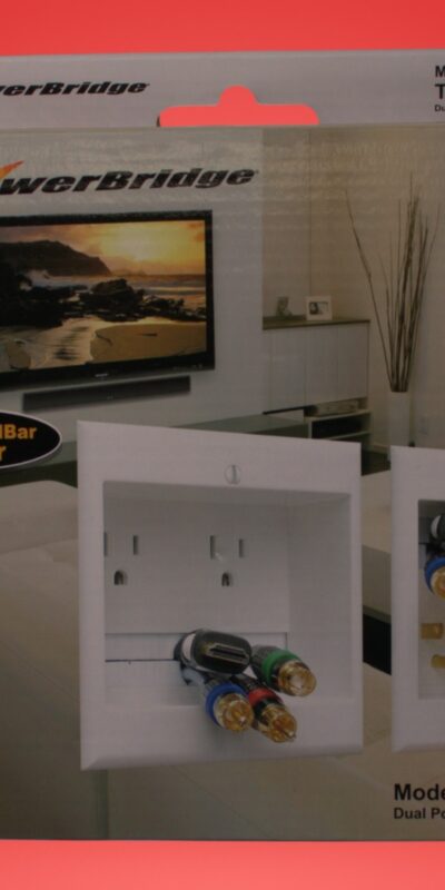 Power Bridge In-Wall Dual Power Cable Management TWO-CK