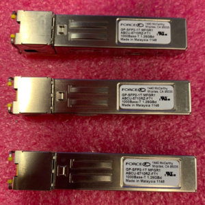 Lot of 3 Dell Force10 GP-SFP2-1T ABCU-5710RZ-FT1 100Base-T SFP Transceivers