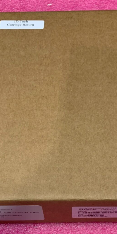 IDTech SREDKey2 USB Encrypted MagStripe Keypad Card Reader POS IDSK-534833TXB