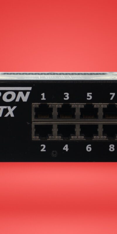 N-TRON 336A4940DNP508TX 508TX W/ Din Rail Industrial Ethernet Switch