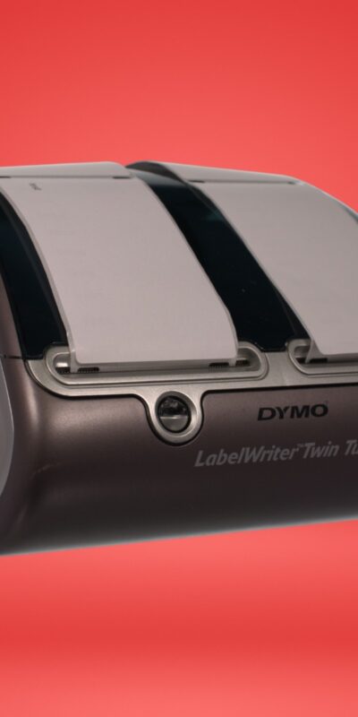 Dymo Labelwriter Twin Turbo Thermal Label Printer 93085 Tested/Works w/Cables
