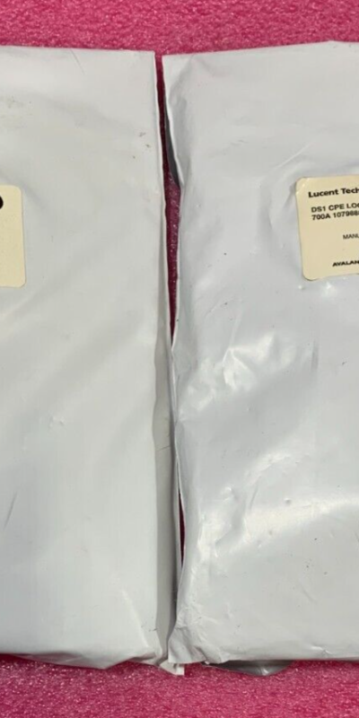 Lucent DS1 CPE 700A T1 Loopback Jack Test Plug Lot of 2 - Telecom