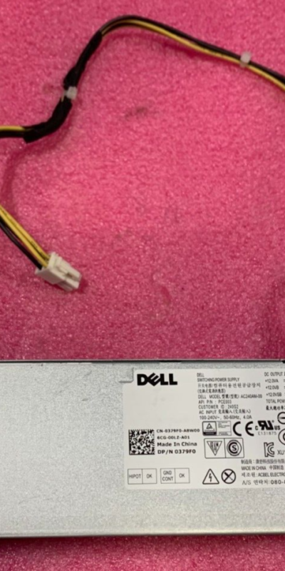Dell 240W SFF Power Supply AC240AM-00 0379F0 OptiPlex 3020 7020 9020 Tested