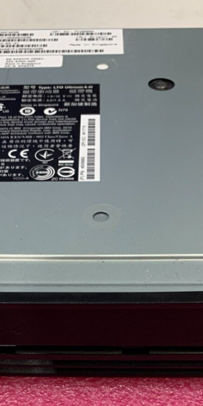 Dell IBM LTO-4 Ultrium HH SAS 6Gb Tape Drive 0YGVTP 46X4151 Parts/Repair